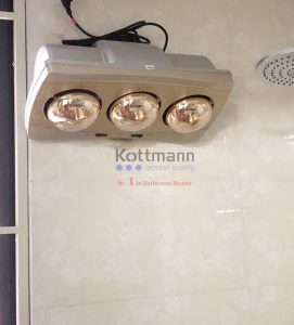 Đèn sưởi Kottmann 3 bóng treo tường