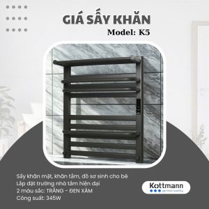giá sấy khăn Kottmann chính hãng