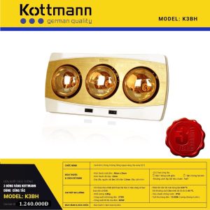 đèn sưởi Kottmann loại nào tốt nhất