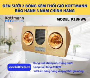 đèn sưởi Kottmann loại nào tốt nhất