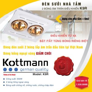 đèn sưởi âm trần Kottmann