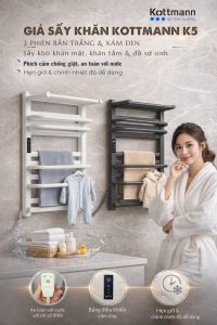 sấy khăn Kottmann có tốn điện không