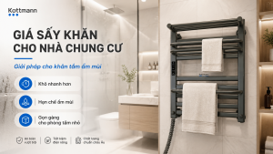 giá sấy khăn cho nhà chung cư