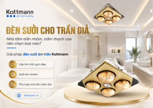 đèn sưởi cho trần giả