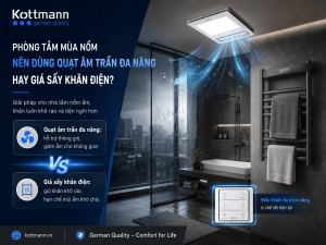 Thiết bị phòng tắm mùa nồm