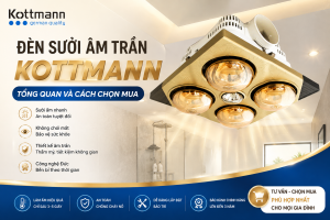 đèn sưởi âm trần Kottmann