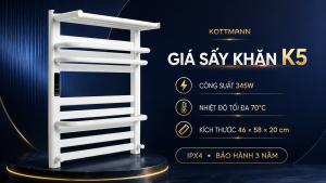 so sánh giá sấy khăn Kottmann