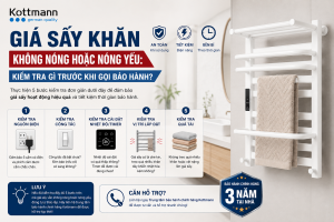 Giá Sấy Khăn Không Nóng Hoặc Nóng Yếu: Kiểm Tra Gì Trước Khi Gọi Bảo Hành?
