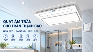 quạt âm trần cho trần thạch cao