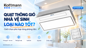 Quạt thông gió nhà vệ sinh